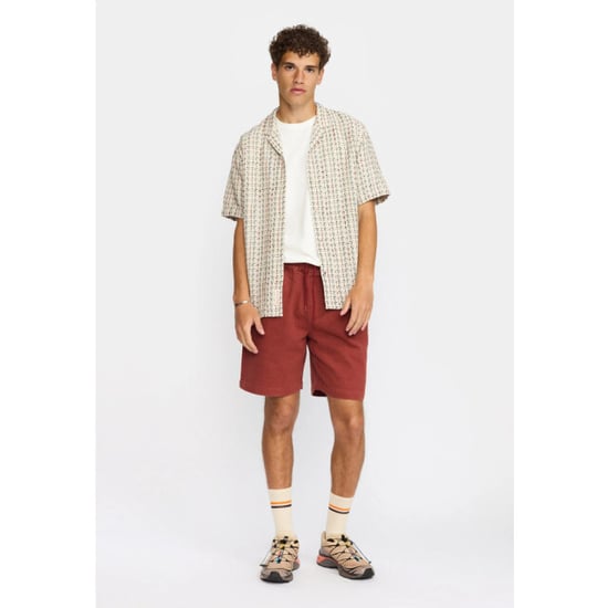 Revolution Short sleeved cuban shirt off white - Image 5