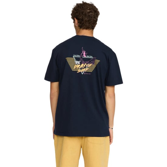 Revolution Printed t-shirt navy - Image 1