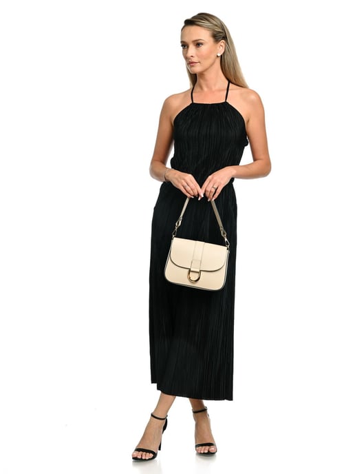 Anna Luchini Beige Rundleer Tas - Image 5