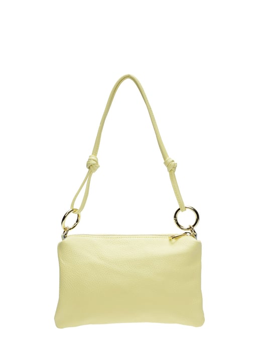 Anna Luchini Geel Rundleer Tas - Image 1