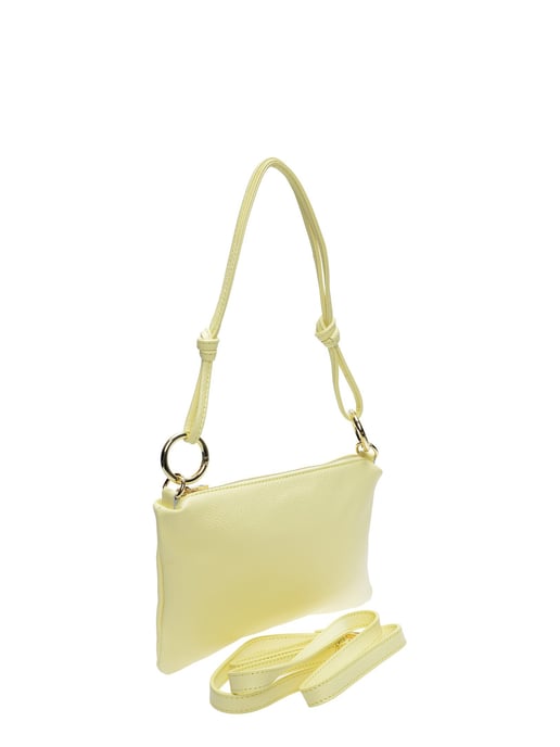 Anna Luchini Geel Rundleer Tas - Image 2