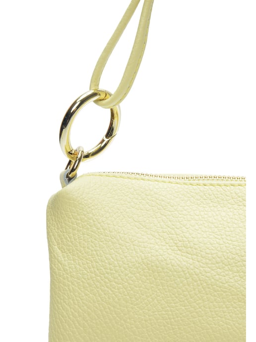 Anna Luchini Geel Rundleer Tas - Image 3