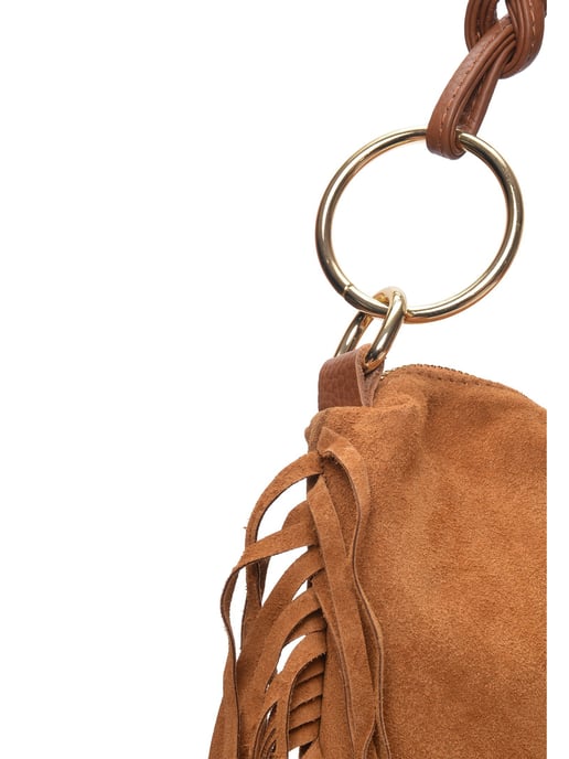 Isabella Rhea Brown Rundleer Tas - Image 3