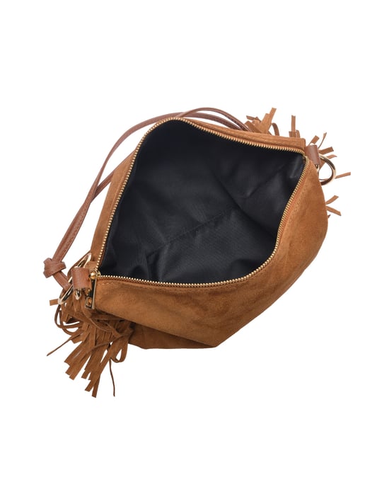 Isabella Rhea Brown Rundleer Tas - Image 4