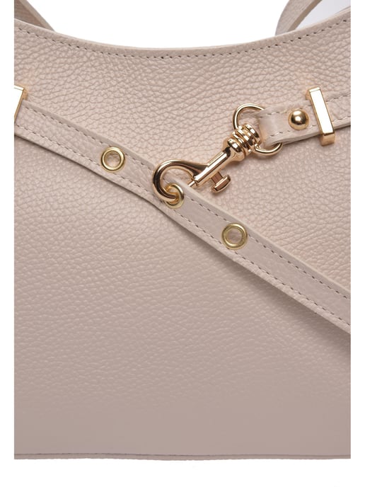 Roberta M Beige Rundleer Tas - Image 3