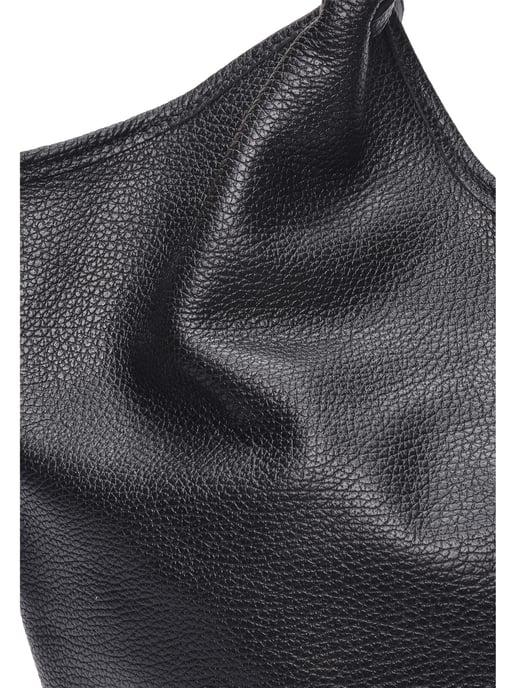Isabella Rhea Zwart Rundleer Tas - Image 3