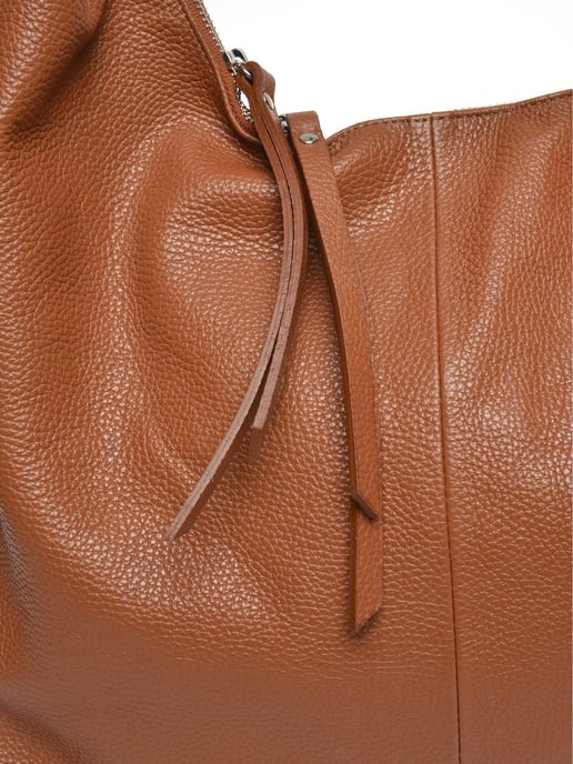 Isabella Rhea Brown Rundleer Tas - Image 3
