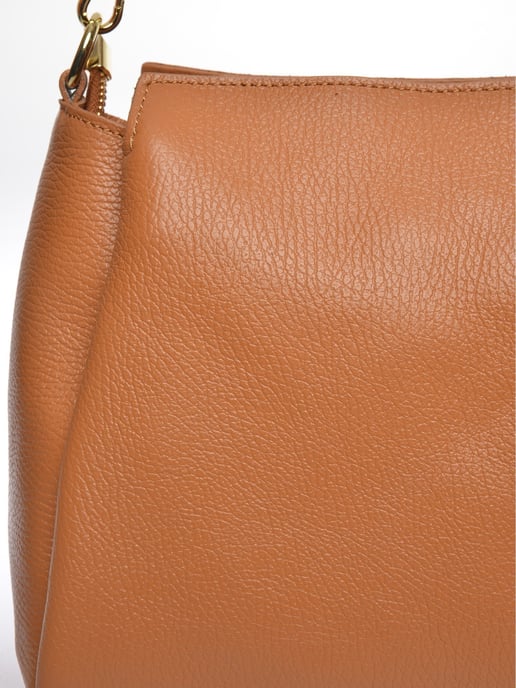 Isabella Rhea Brown Rundleer Tas - Image 3