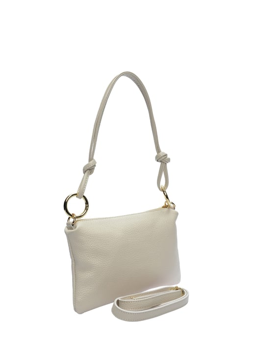 Anna Luchini Beige Rundleer Tas - Image 2