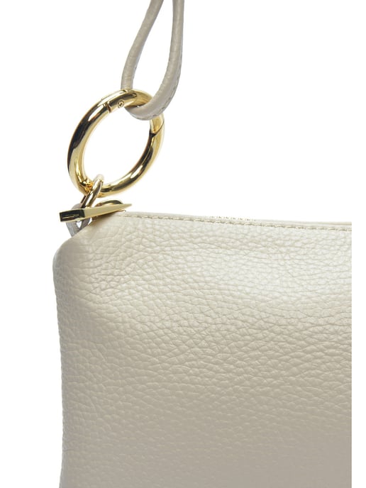 Anna Luchini Beige Rundleer Tas - Image 3