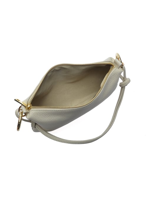 Anna Luchini Beige Rundleer Tas - Image 4