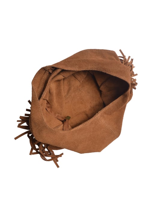 Isabella Rhea Brown Rundleer Tas - Image 4