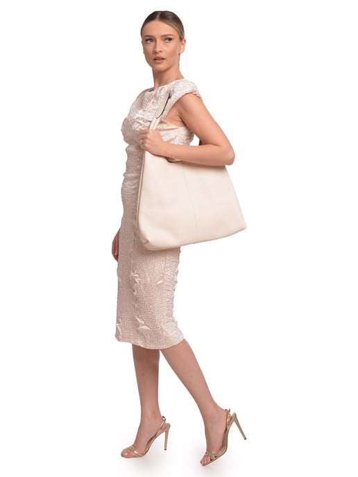 Luisa Vannini Beige Koläder - Image 5