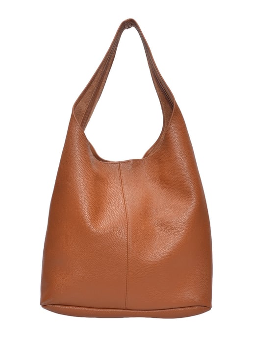Roberta M Brown Leather Bag - Image 1