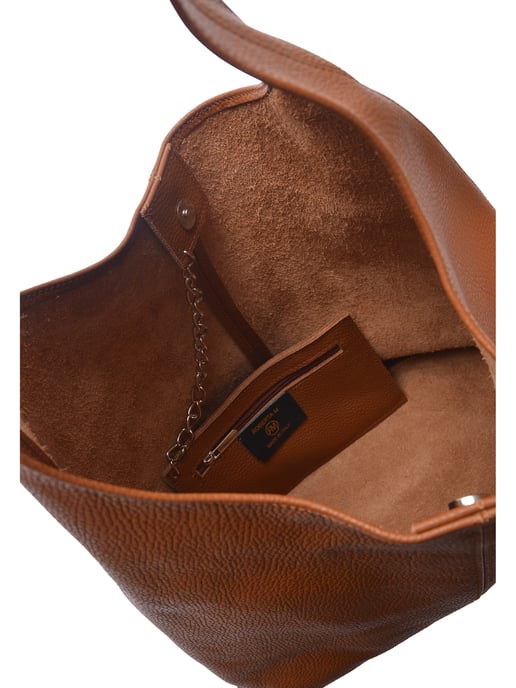 Roberta M Brown Leather Bag - Image 3