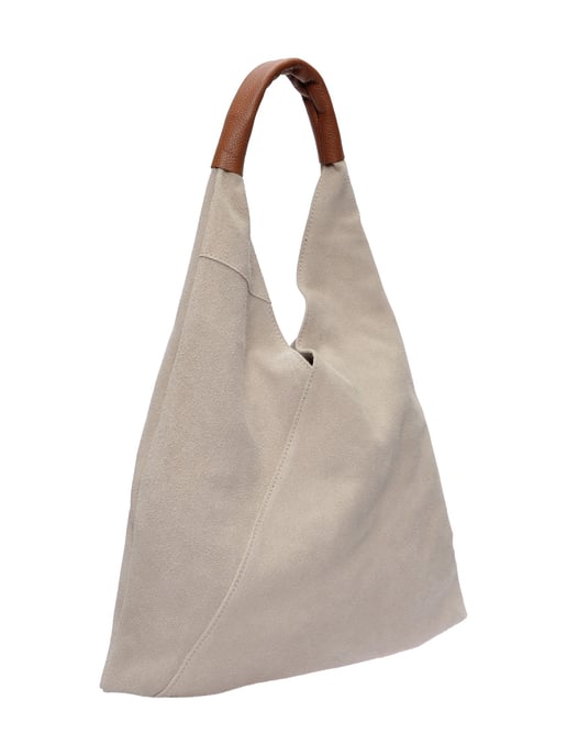 Anna Luchini Beige Rundleer Tas - Image 2