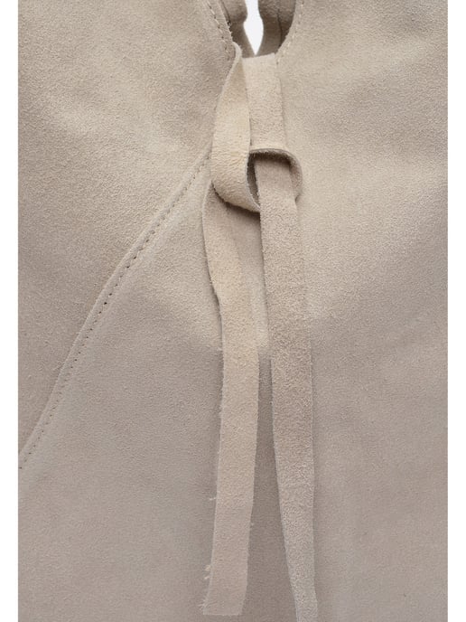 Anna Luchini Beige Rundleer Tas - Image 3