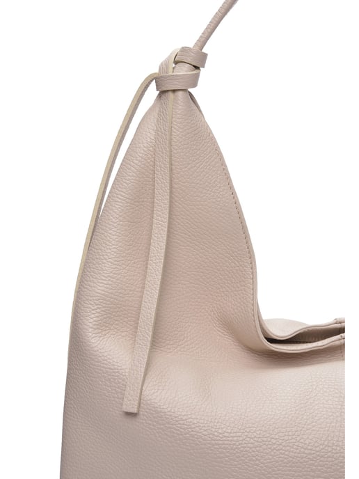 Roberta M Beige Leather Bag - Image 3