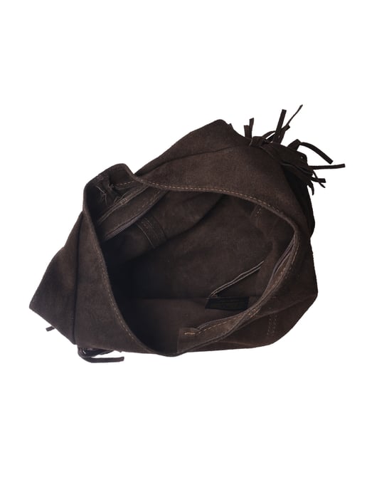 Isabella Rhea Bordeauxrood Rundleer Tas - Image 4
