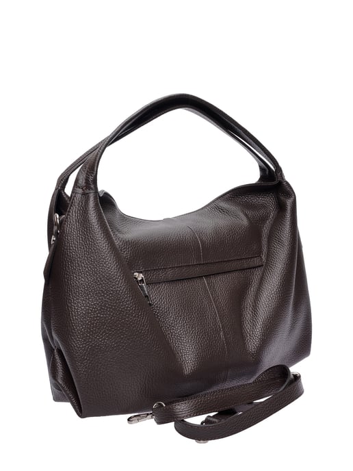 Luisa Vannini Bordeauxrood Rundleer Tas - Image 2