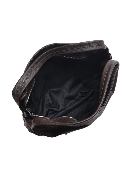 Luisa Vannini Bordeauxrood Rundleer Tas - Image 4