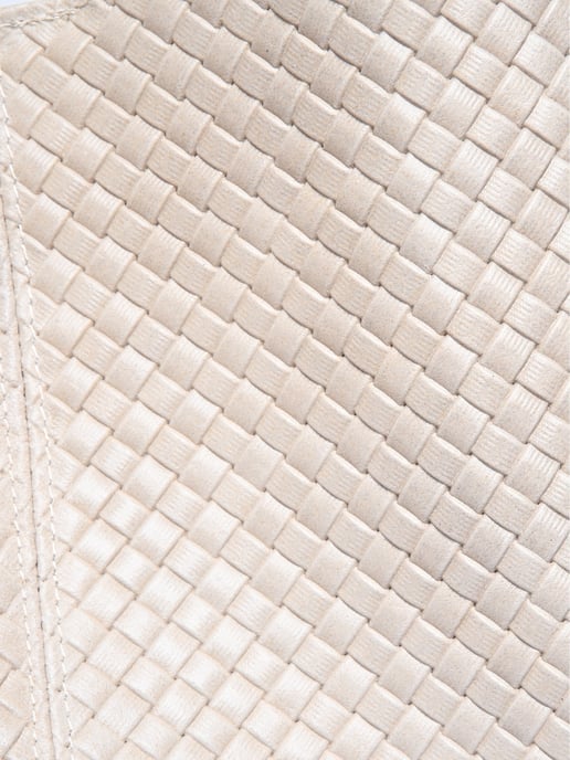 Luisa Vannini Beige Rundleer Tas - Image 3