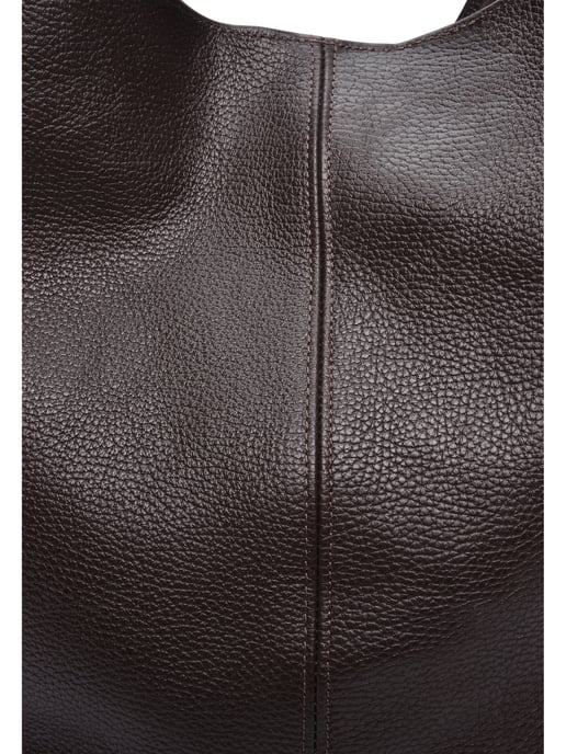 Roberta M Bordeauxrood Rundleer Tas - Image 3