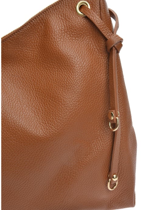 Isabella Rhea Brown Rundleer Tas - Image 3