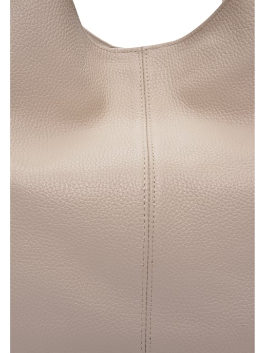 Roberta M Beige Rundleer Tas - Image 3