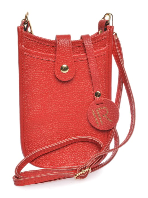 Isabella Rhea Rood Rundleer Tas - Image 1