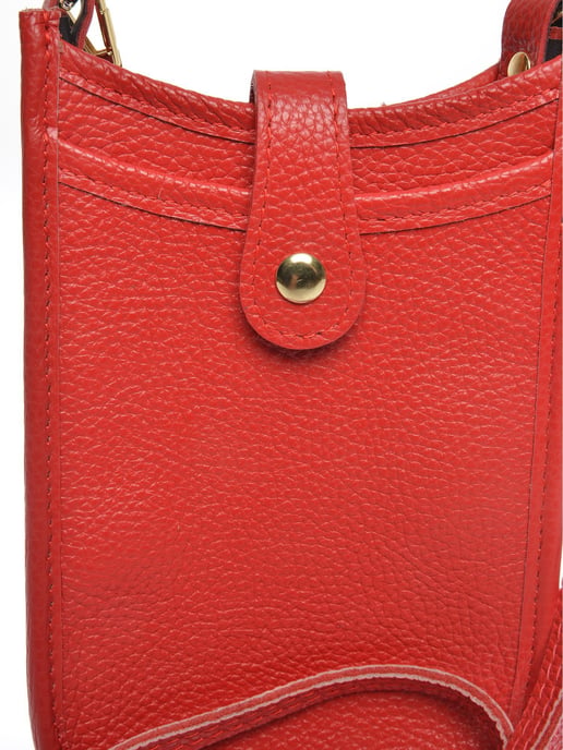 Isabella Rhea Rood Rundleer Tas - Image 3