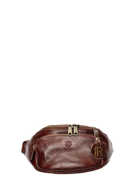 Isabella Rhea Bordeauxrood Rundleer Tas - Image 1
