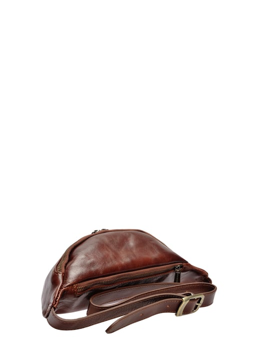 Isabella Rhea Bordeauxrood Rundleer Tas - Image 2
