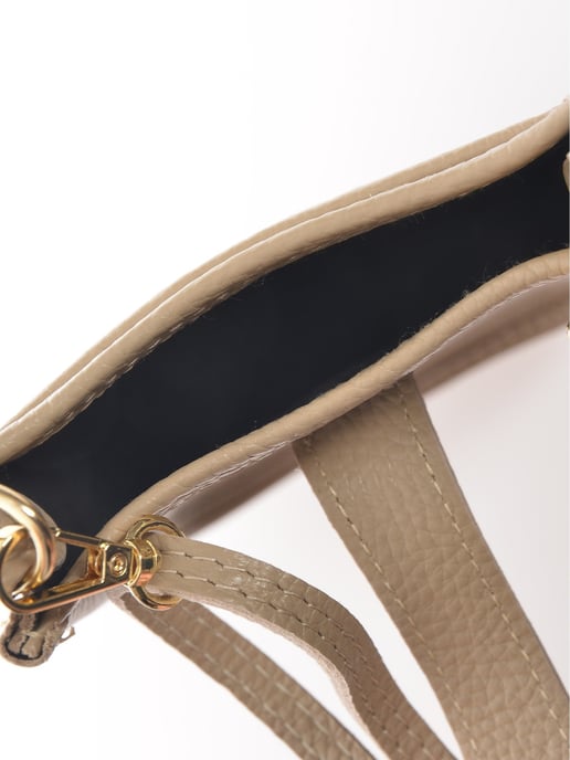 Isabella Rhea Beige Koläder - Image 4