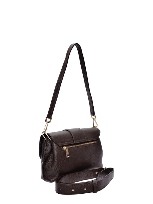 Isabella Rhea Bordeauxrood Rundleer Tas - Image 2