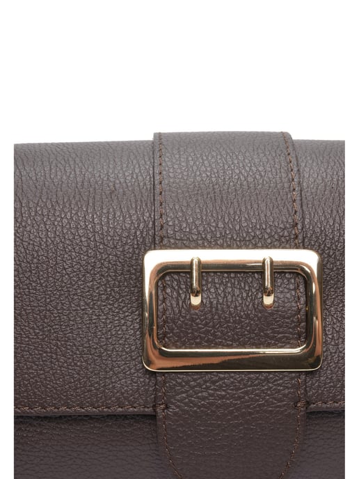 Isabella Rhea Bordeauxrood Rundleer Tas - Image 3