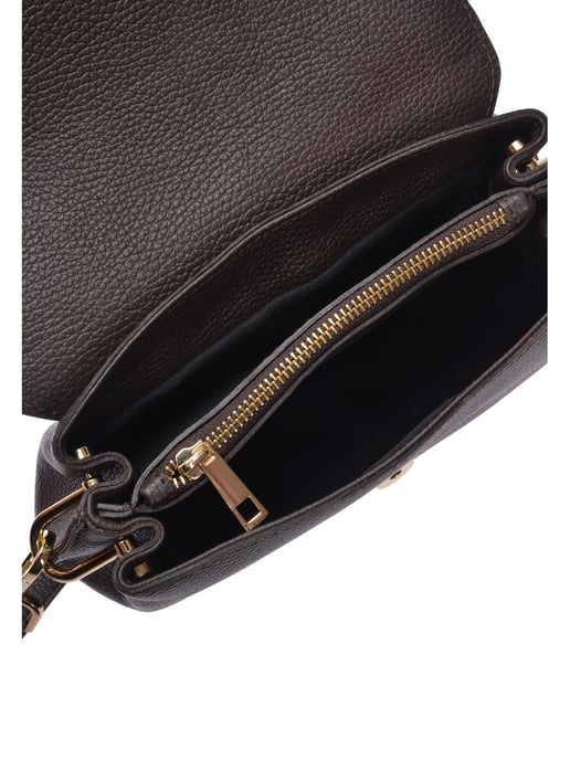 Isabella Rhea Bordeauxrood Rundleer Tas - Image 4