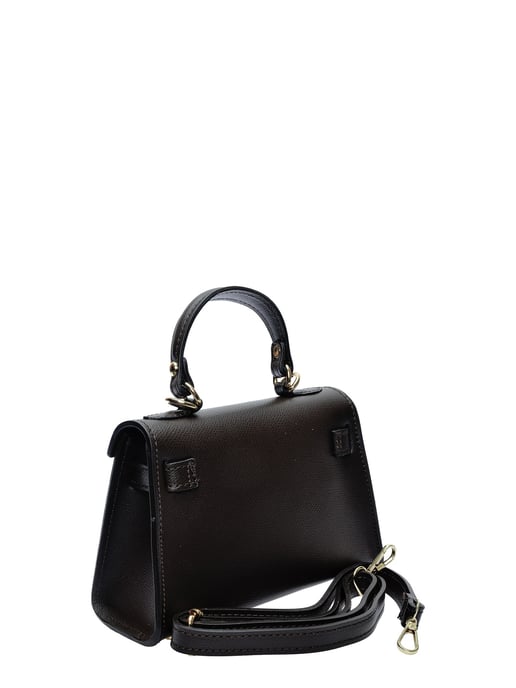 Isabella Rhea Bordeauxrood Rundleer Tas - Image 2
