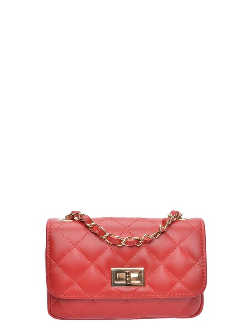 Luisa Vannini Rood Rundleer Tas - Image 1