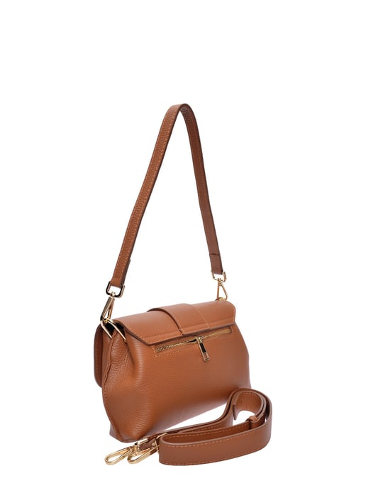 Isabella Rhea Brown Rundleer Tas - Image 2