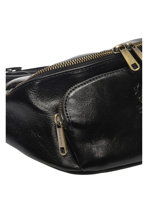 Isabella Rhea Zwart Rundleer Tas - Image 3