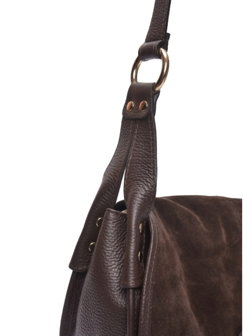 Luisa Vannini Bordeauxrood Rundleer Tas - Image 3