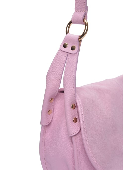Luisa Vannini Rose Rundleer Tas - Image 3