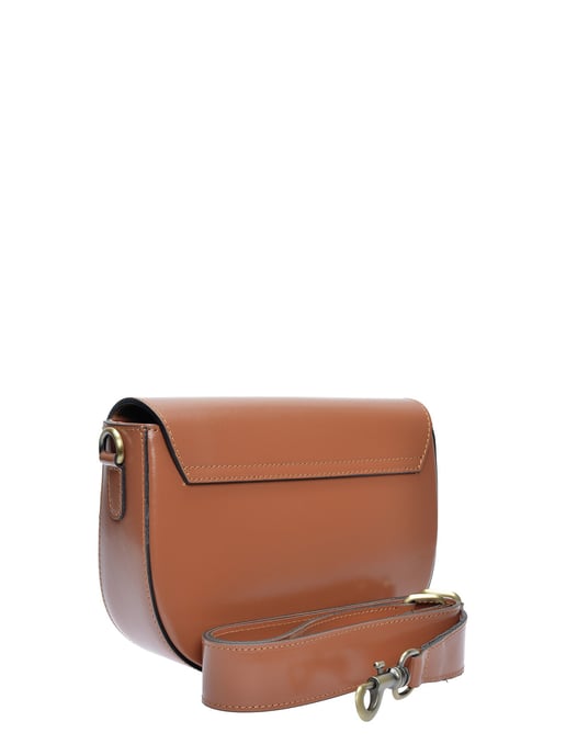 Isabella Rhea Brown Rundleer Tas - Image 2