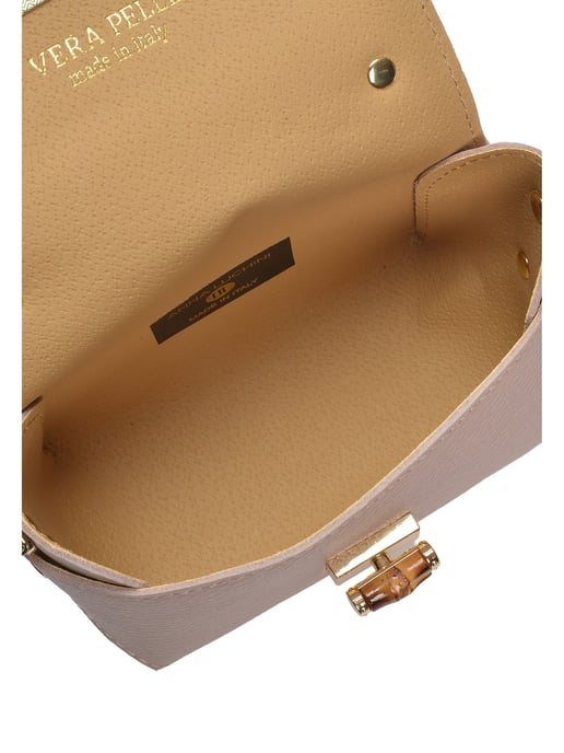 Anna Luchini Rose Rundleer Tas - Image 4