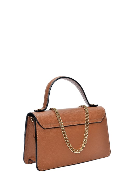 Isabella Rhea Brown Rundleer Tas - Image 2