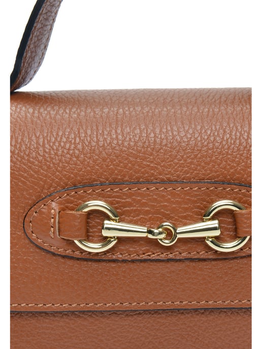 Isabella Rhea Brown Rundleer Tas - Image 3