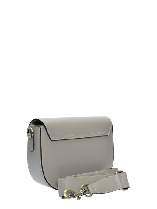 Isabella Rhea Beige Rundleer Tas - Image 2