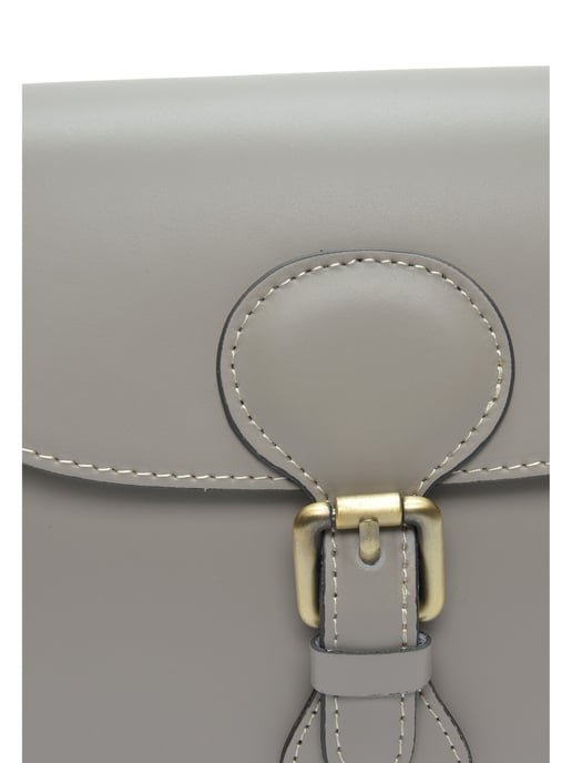 Isabella Rhea Beige Rundleer Tas - Image 3