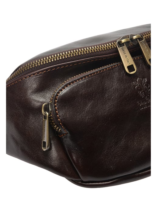 Isabella Rhea  Maroon Leather Bag - Image 3